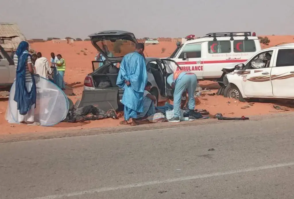 Quatre morts et des blessés dans un accident au Hodh El Gharbi entre Kobeni et Aioun