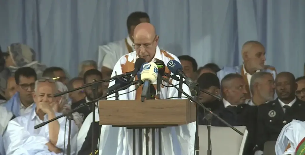 Le président mauritanien : « le pays est stable sur les plans sécuritaire et politique, et nous prévoyons une croissance économique de 5 % »