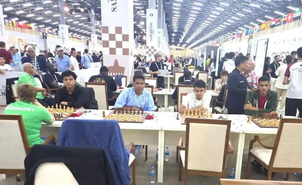 Records mauritaniens aux olympiades des jeux d’échec à Samarcande