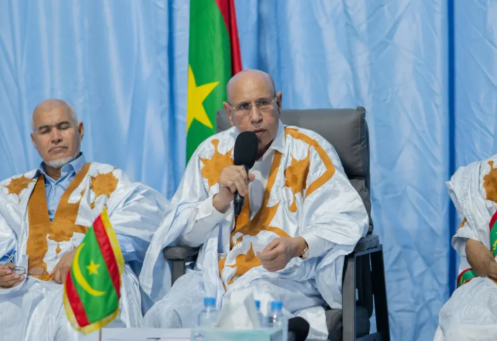 Le président Ghazouani annonce à Atar la création d’une agence nationale pour le développement des oasis